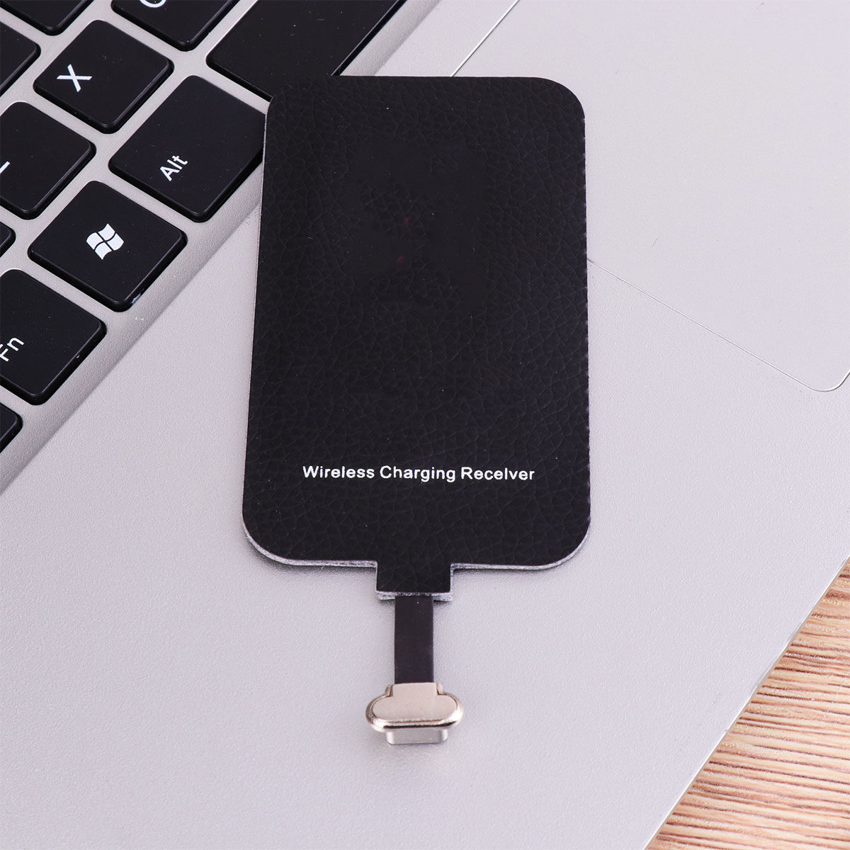 Wireless Charging Pad - Kablosuz Şarj Alıcısı Tip-C 2A Hızlı