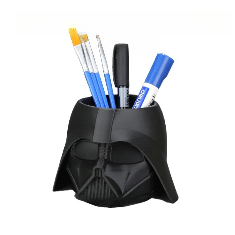 Case With Pencil Holder - Yıldız Savaşları Darth Vader Masaüstü Kalemlik,