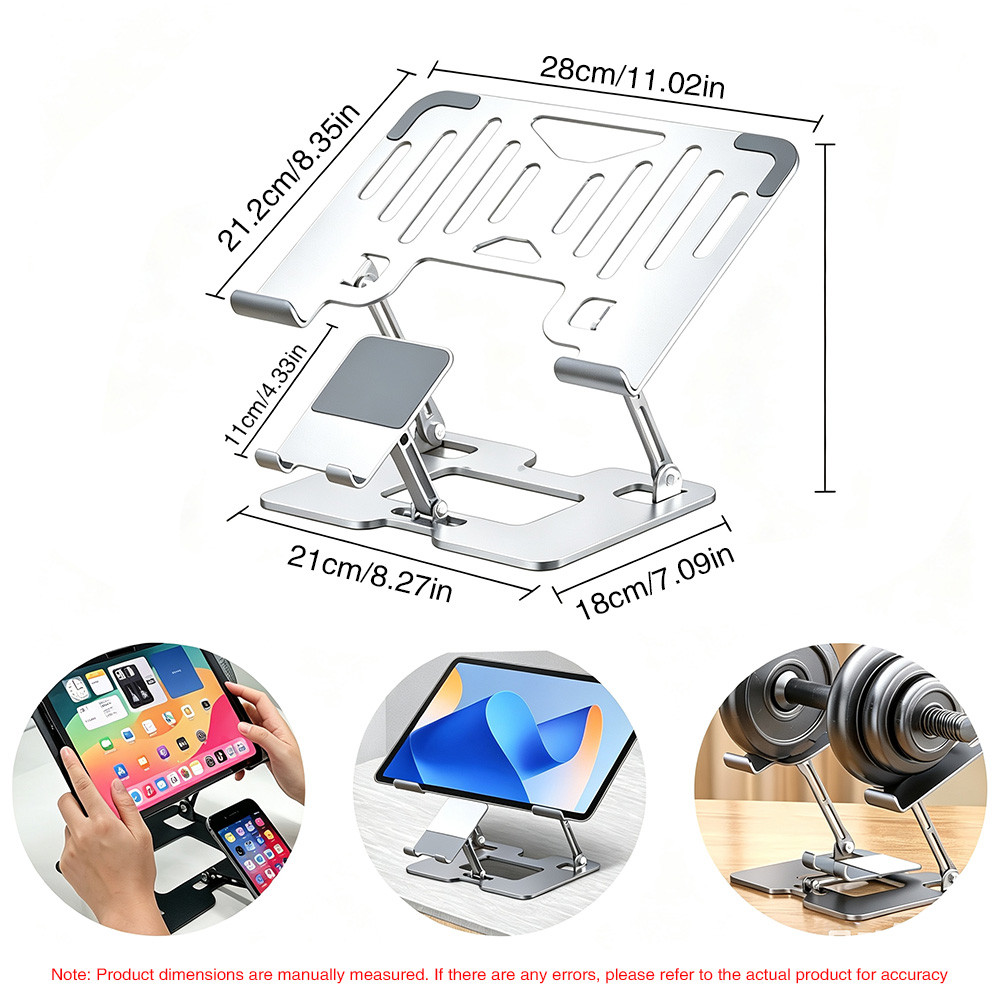 Cooling Stand Tablet - Karbon Çelik Ağır Hizmet Tipi Dizüstü