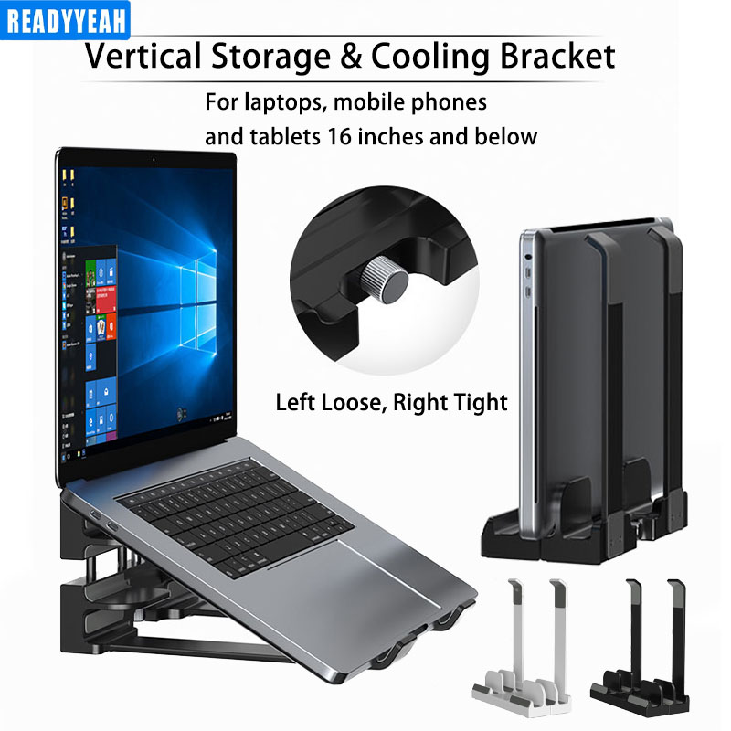 Cooling Stand Tablet - Dizüstü bilgisayarlar için dikey Laptop standı
