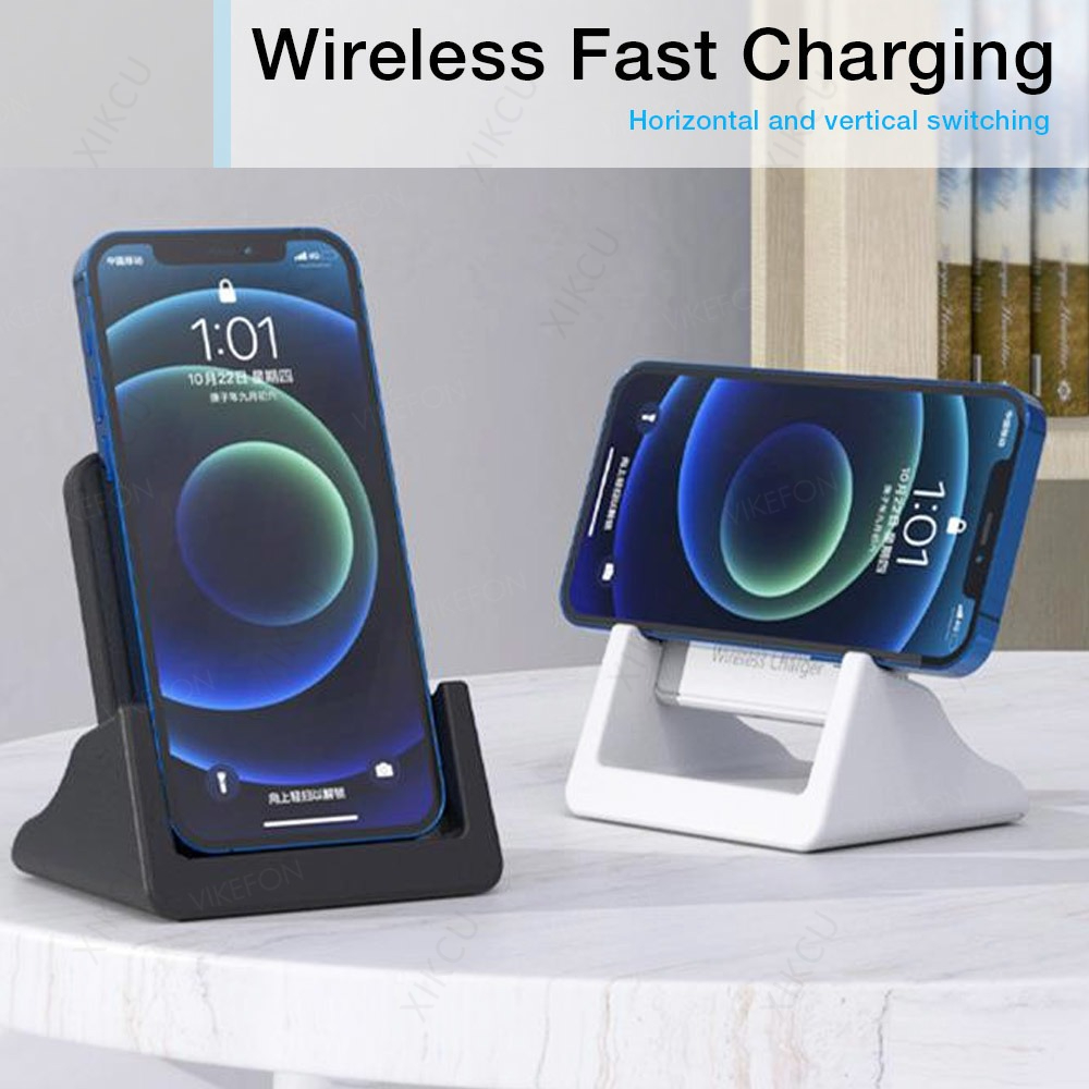 Wireless Charging Pad - Masaüstü Çıkarılabilir Telefon Tutucu Standı Şarj