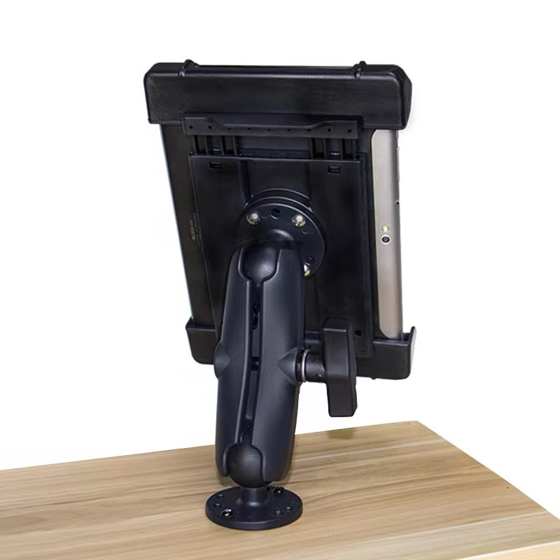 Ram Tablet Accessories - Yuvarlak Plakalı Evrensel Çift Bilyalı Montaj