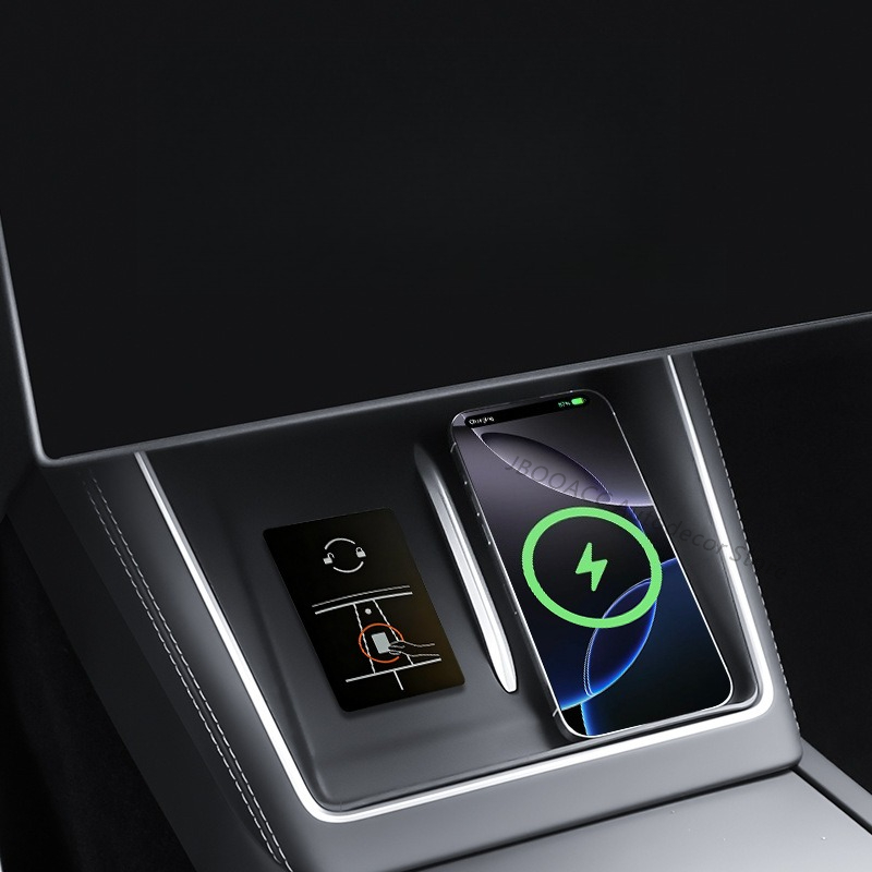 Tesla Model YL için kablosuz ş - Wireless Charging Pad incelemesi ve fiyatı