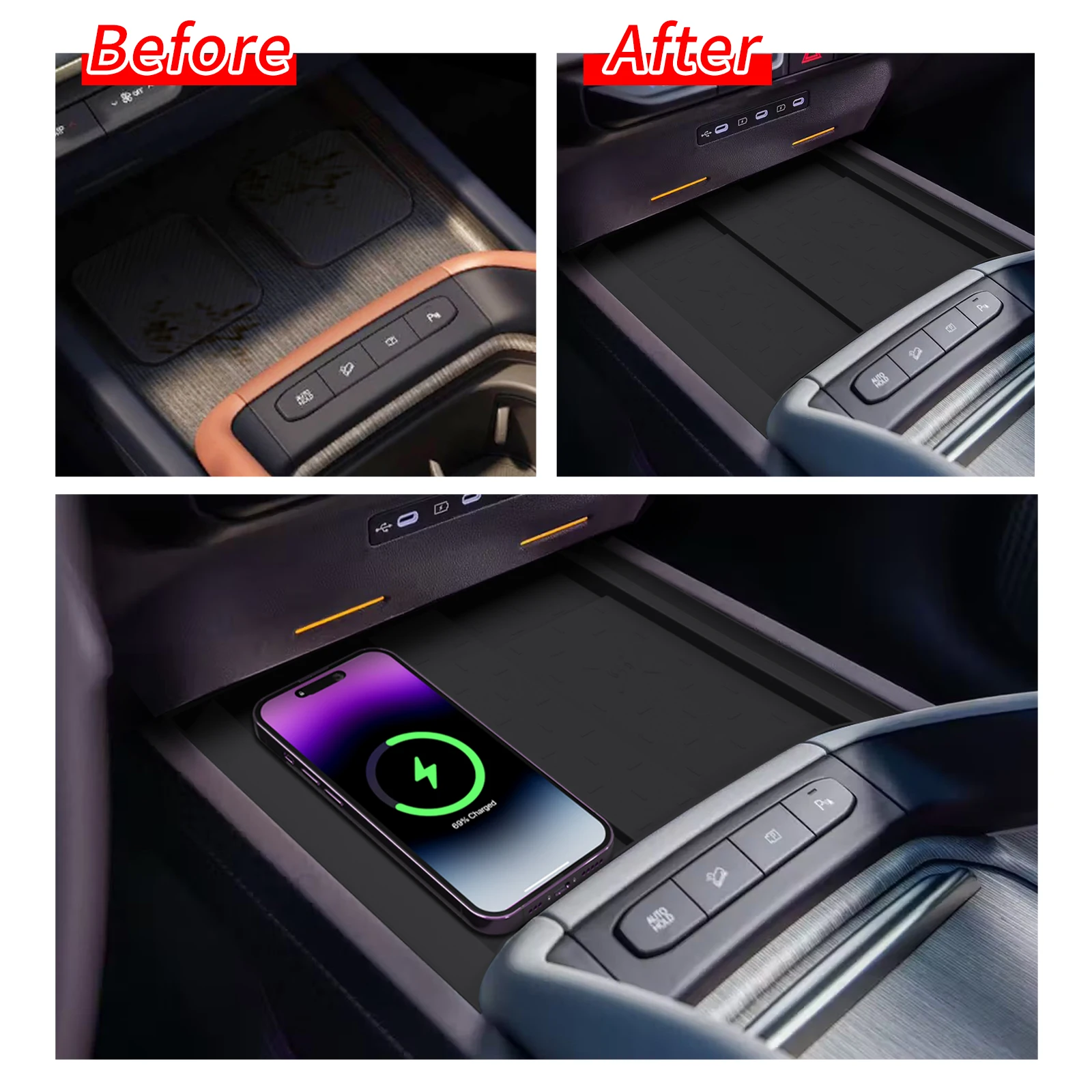 Kia Telluride 2027+ (2. Nesil) - Wireless Charging Pad incelemesi ve fiyatı