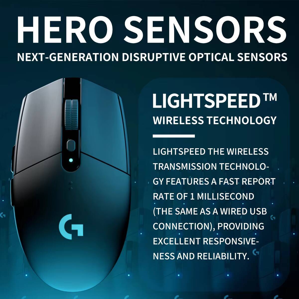 Logitech G304 Ligthspeed 12000 - Logitech Tablet Accessories incelemesi ve fiyatı