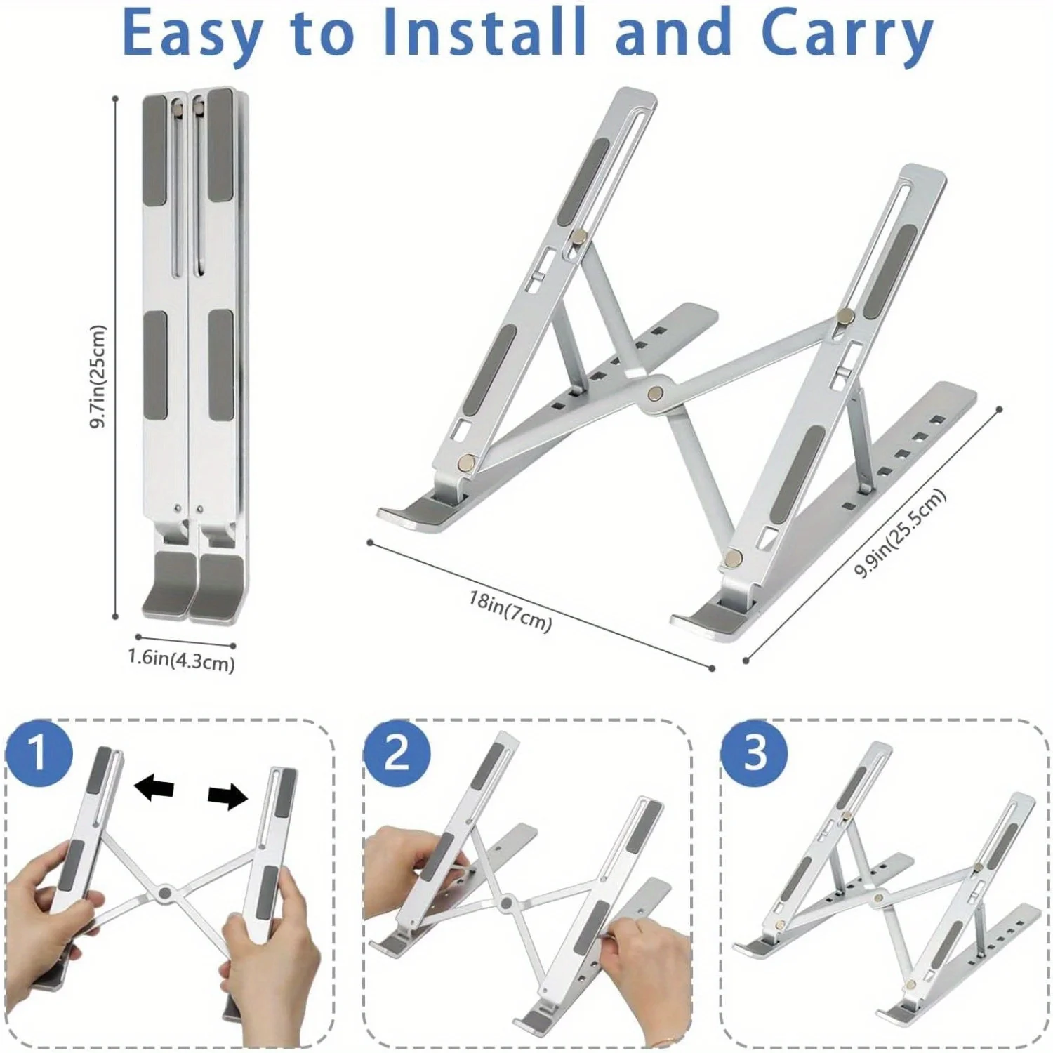 Ayarlanabilir Alüminyum Dizüst - Cooling Stand Tablet incelemesi ve fiyatı