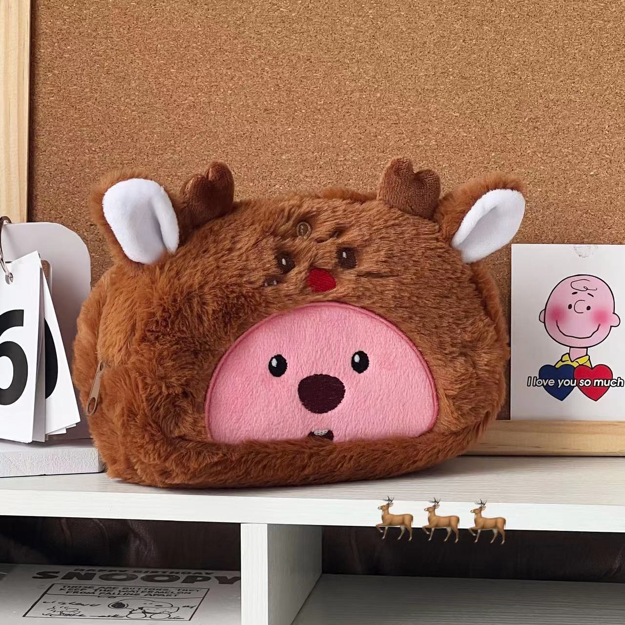 Karikatür peluş kalem çantası  - Case With Pencil Holder incelemesi ve fiyatı